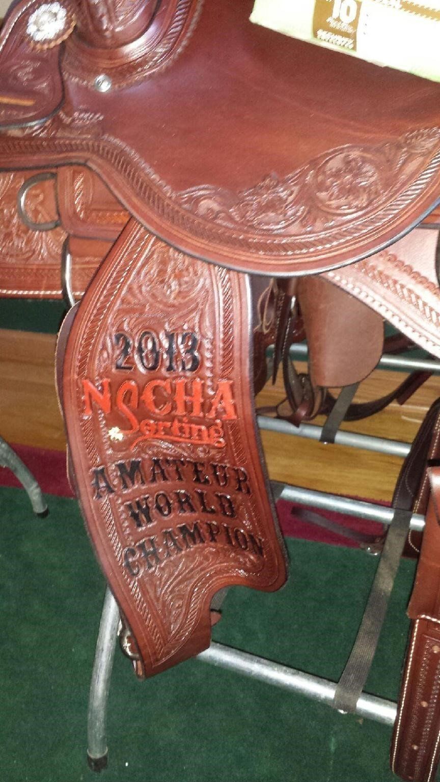 Trophy Saddle Competition Saddle Greenville, TX